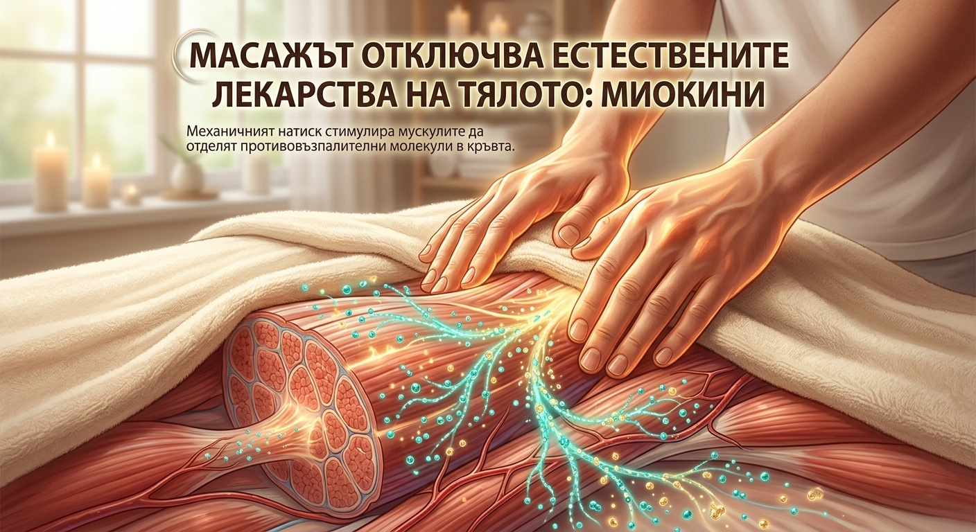 ​Масажът и миокините